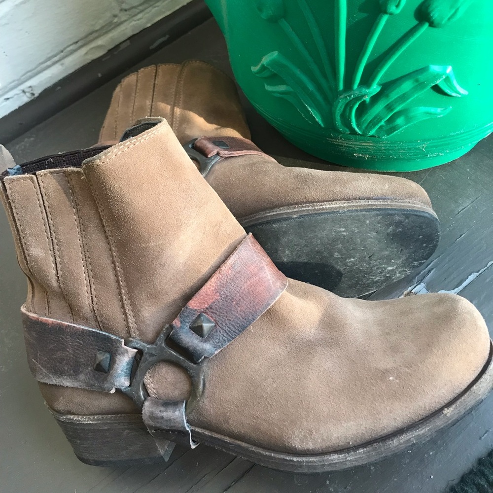 Western/Boho Ankle Boots